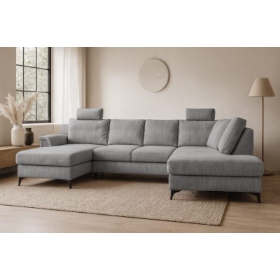 Minkštas kampas SALAMINA-U1 (Artico Steel) K NAUJIENA